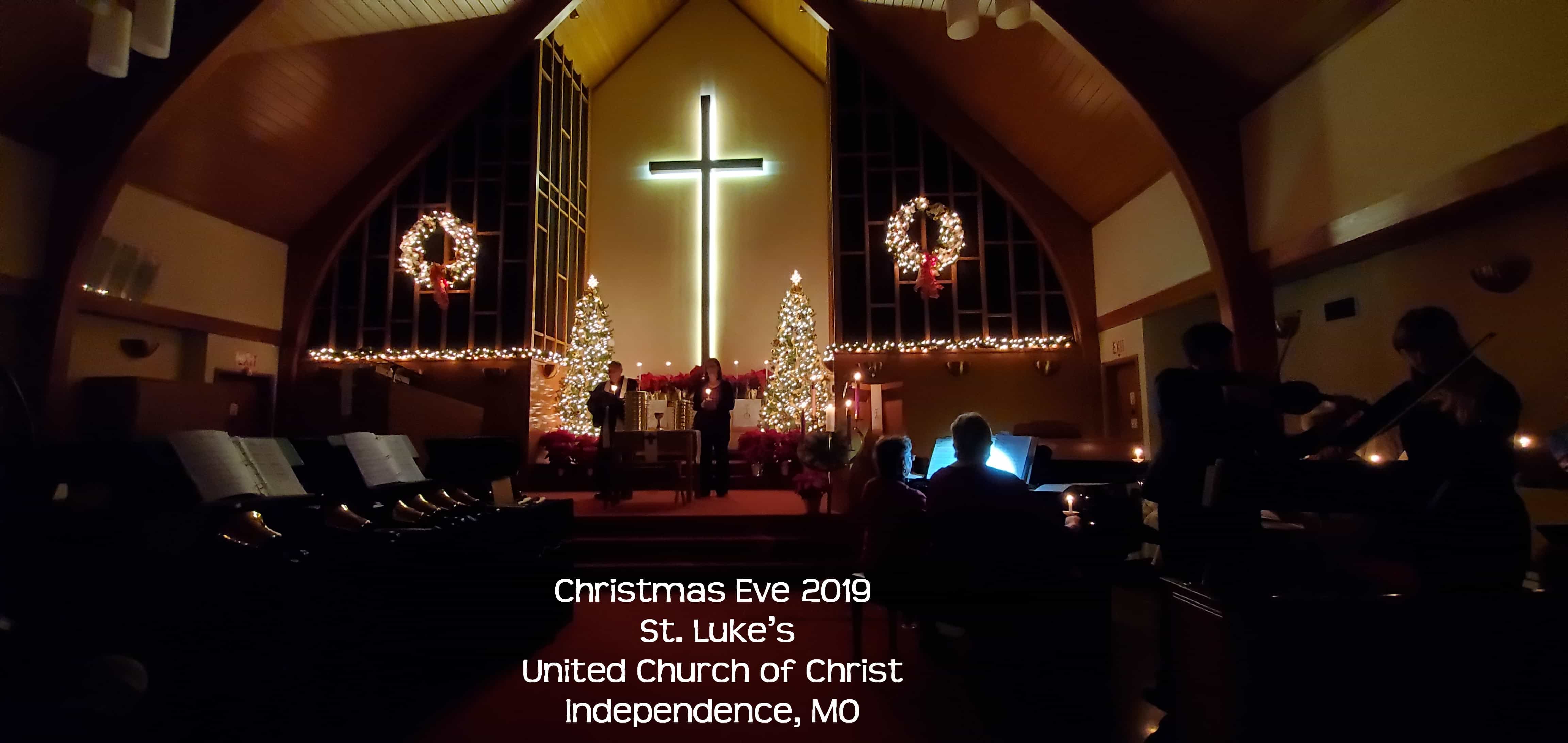 Christmas Eve at St. Luke's United Church of Christ